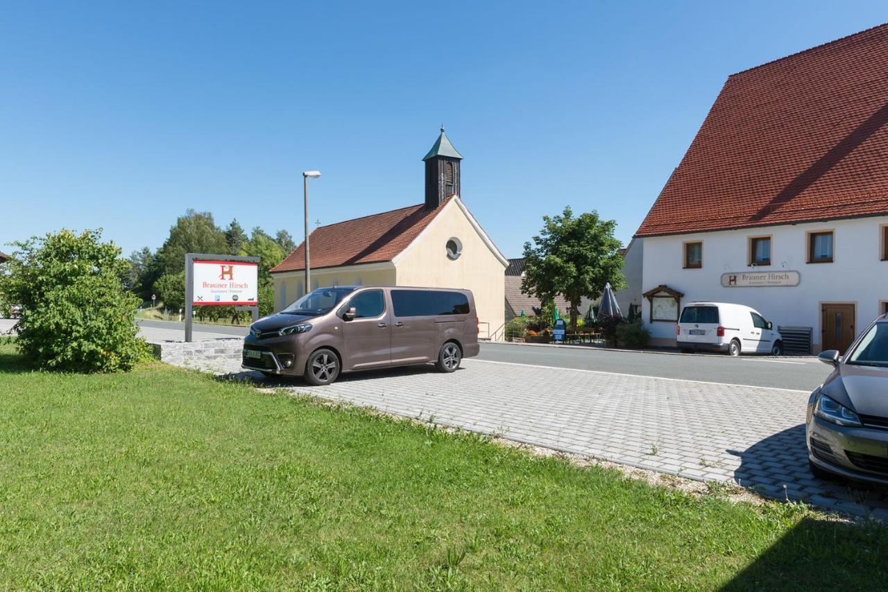 Gasthof-Pension Brauner Hirsch in Alfeld - Mittelfranken Exterior foto